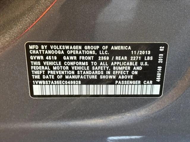 2014 Volkswagen Passat 1.8T SE