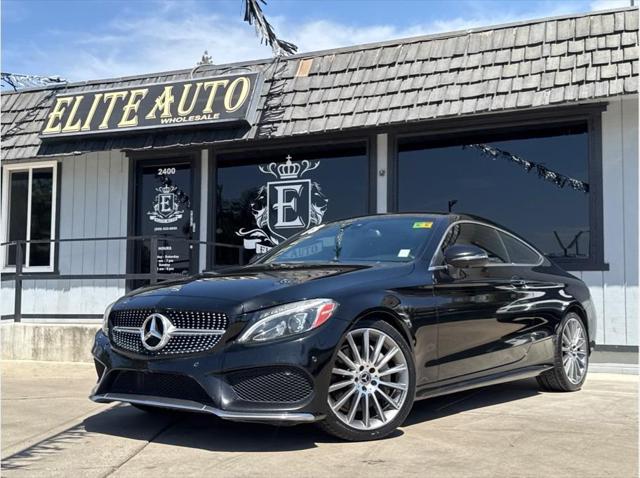 2018 Mercedes-Benz C-CLASS C 300 C 300 Coupe 2D for sale in Visalia, CA