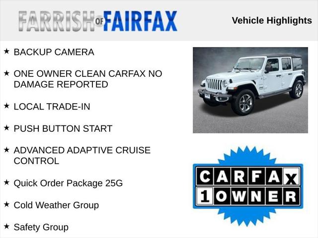 2021 Jeep Wrangler Unlimited Sahara 4x4 2021 Jeep Wrangler Unlimited Sahara 4x4