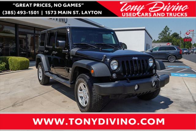 2017 Jeep Wrangler Unlimited Sport for sale in Riverdale, UT