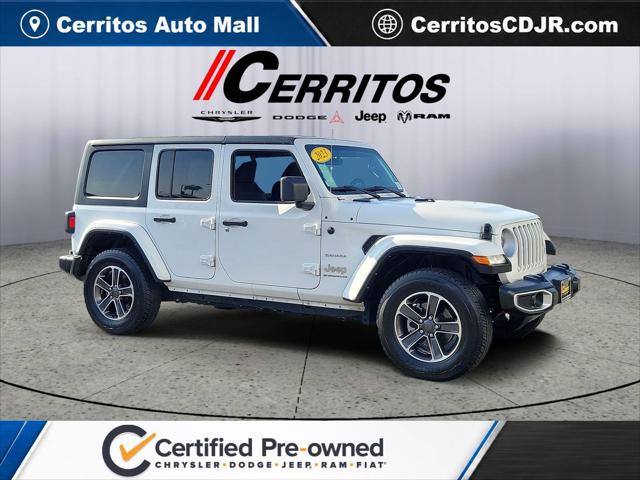 2023 Jeep Wrangler 4-Door Sahara 4x4 for sale in Cerritos, CA