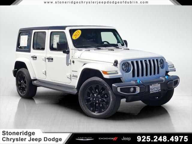2023 Jeep Wrangler 4xe Sahara 4x4 for sale in Pleasanton, CA