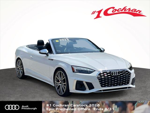 2023 Audi S5 Cabriolet Premium Plus TFSI quattro Tiptronic for sale in Pittsburgh, PA