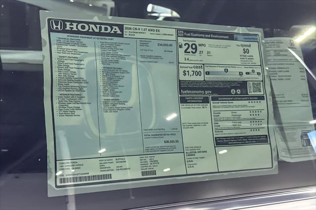 2026 Honda CR-V EX AWD