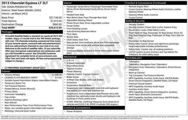 2013 Chevrolet Equinox LT for sale in Hastings, MN