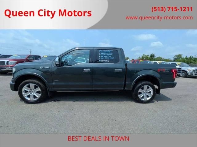 2015 Ford F-150 Platinum for sale in Harrison, OH