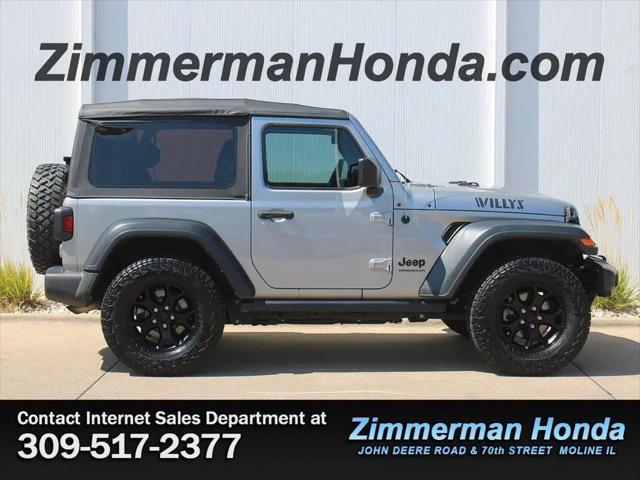 2020 Jeep Wrangler Willys Sport 4x4 for sale in Moline, IL