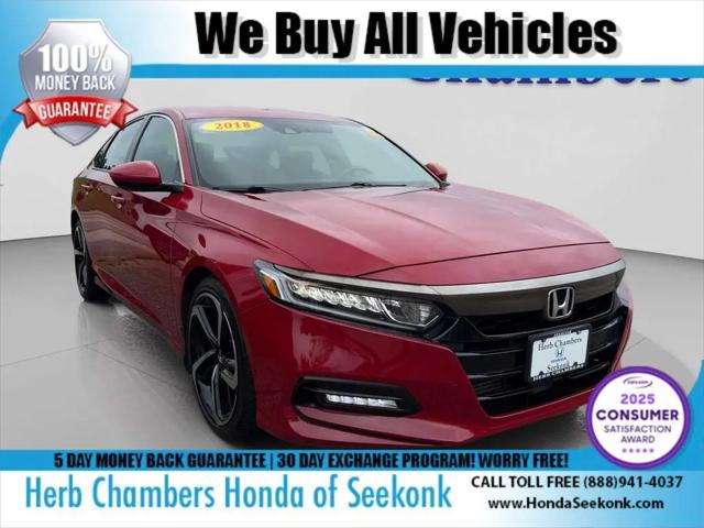 2018 Honda Accord Sport for sale in Seekonk, MA