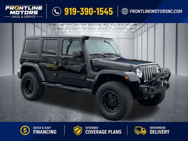 2018 Jeep Wrangler JK Unlimited Sahara for sale in Clayton, NC