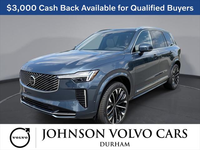2026 Volvo XC90 Plug-In Hybrid Plus, T8 AWD, Electric/Gasoline, Bright, 7 Seats for sale in Durham, NC