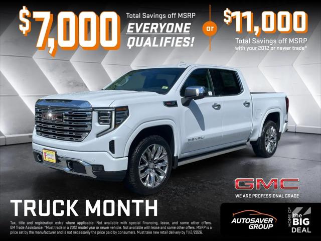 2026 GMC Sierra 1500 Crew Cab, Short Bed, Denali, 4WD for sale in Berlin, VT