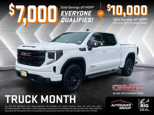 2026 GMC Sierra 1500 Crew Cab, Short Bed, Elevation, 4WD for sale in Berlin, VT