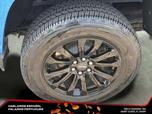 2022 GMC Canyon 4WD Extended Cab Elevation