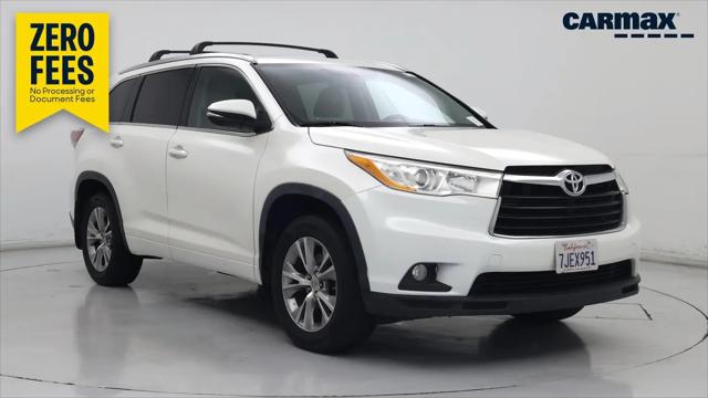 2015 Toyota Highlander XLE V6 for sale in Murietta, CA