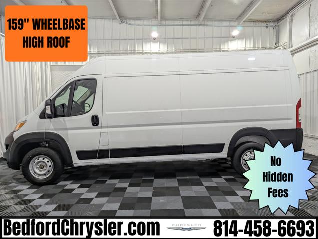 2024 RAM ProMaster 2500 Cargo Van Tradesman High Roof 159 WB w/Pass Seat 2024 RAM ProMaster 2500 Cargo Van Tradesman High Roof 159 WB w/Pass Seat