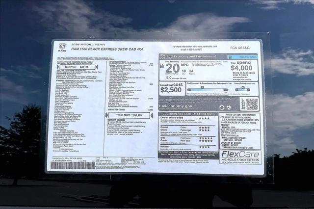 2026 Ram 1500 Express Crew Cab 4x4 5'7" Box