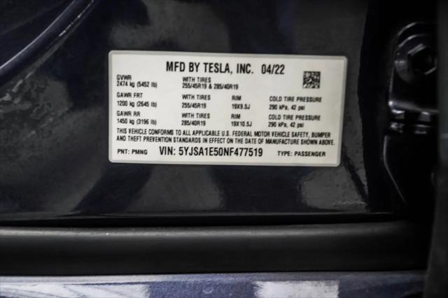 2022 Tesla Model S Dual Motor All-Wheel Drive