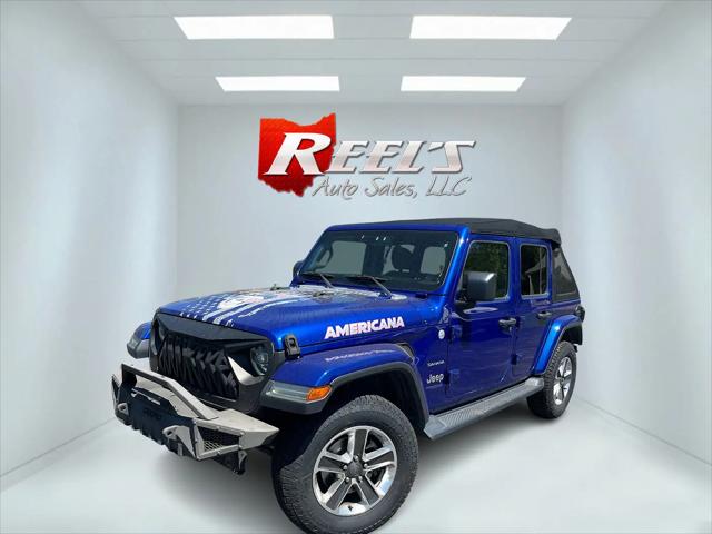2018 Jeep Wrangler Unlimited Sahara 4x4 for sale in Orwell, OH