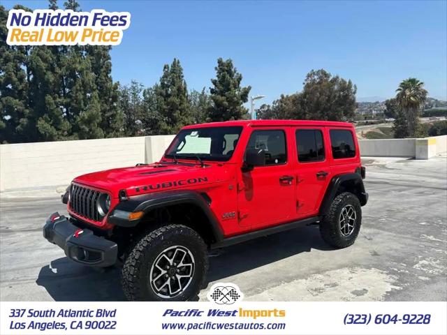 2025 Jeep Wrangler 4-Door Rubicon 4x4 for sale in Los Angeles, CA