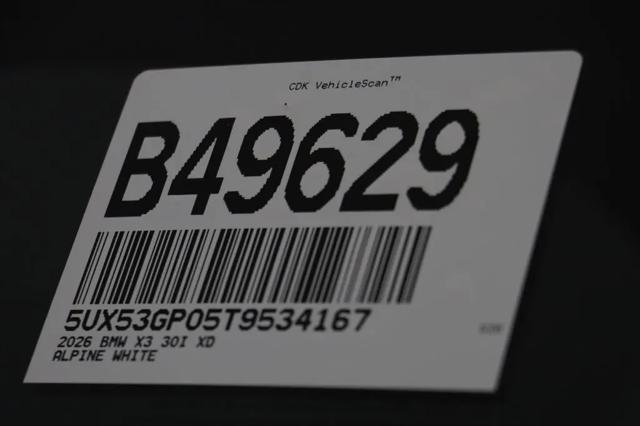 2026 BMW X3 30 xDrive