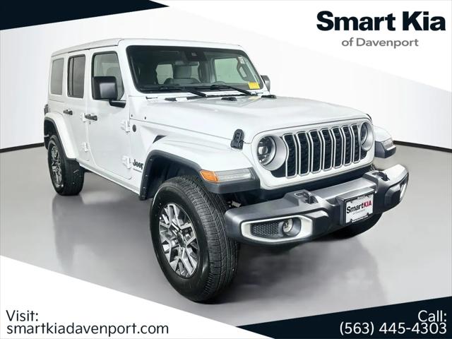 2025 Jeep Wrangler 4-Door Sahara 4x4 for sale in Davenport, IA