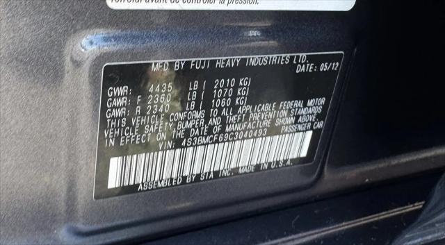 2012 Subaru Legacy 2.5i Premium