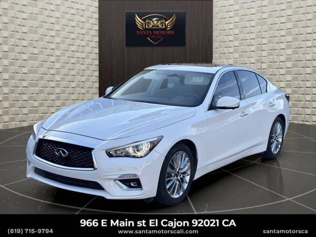 2021 INFINITI Q50 LUXE for sale in El Cajon, CA