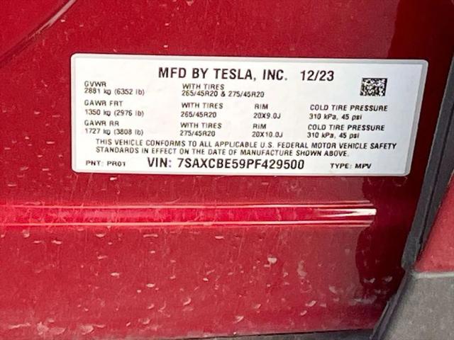 2023 Tesla Model X Standard Range