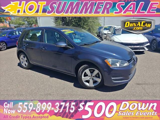 2017 Volkswagen Golf TSI Wolfsburg Edition 4-Door for sale in Fresno, CA