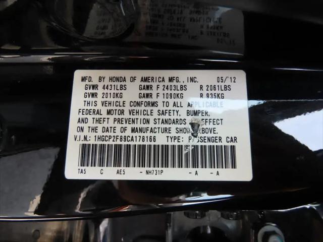 2012 Honda Accord 2.4 EX-L
