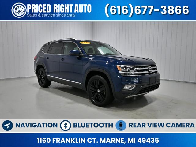 2019 Volkswagen Atlas 3.6L V6 SEL Premium for sale in Marne, MI