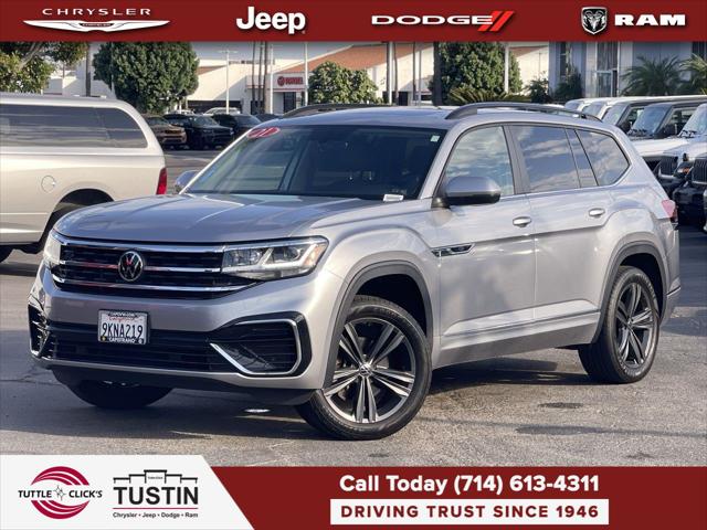 2021 Volkswagen Atlas 3.6L V6 SE w/Technology R-Line for sale in Tustin, CA