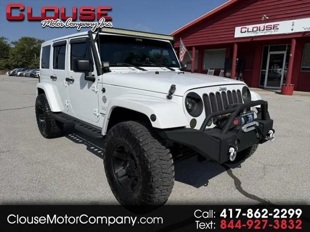 2015 Jeep Wrangler Unlimited Sahara for sale in Rogersville, MO