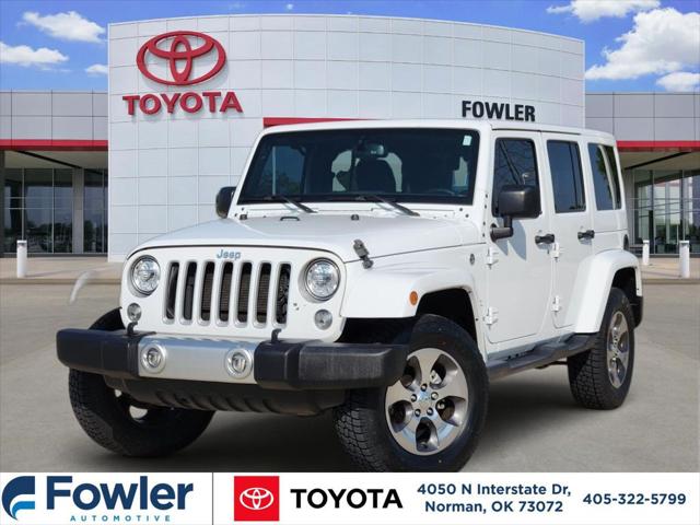 2018 Jeep Wrangler JK Unlimited Sahara 4x4 for sale in Norman, OK