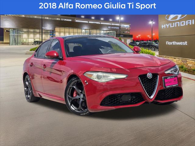 2018 Alfa Romeo Giulia Ti Sport RWD for sale in Houston, TX