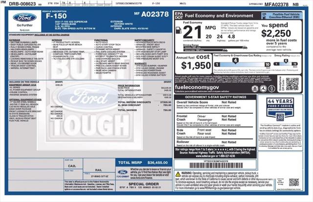 2021 Ford F-150 XL 2021 Ford F-150 XL