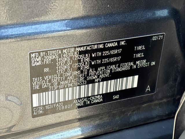 2021 Toyota RAV4 XLE