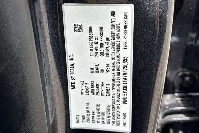 2024 Tesla Model 3 Long Range Dual Motor All-Wheel Drive