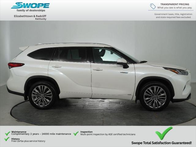 2021 Toyota Highlander Hybrid Platinum