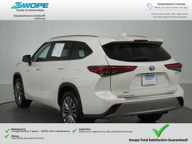 2021 Toyota Highlander Hybrid Platinum