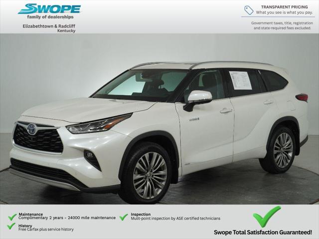 2021 Toyota Highlander Hybrid Platinum