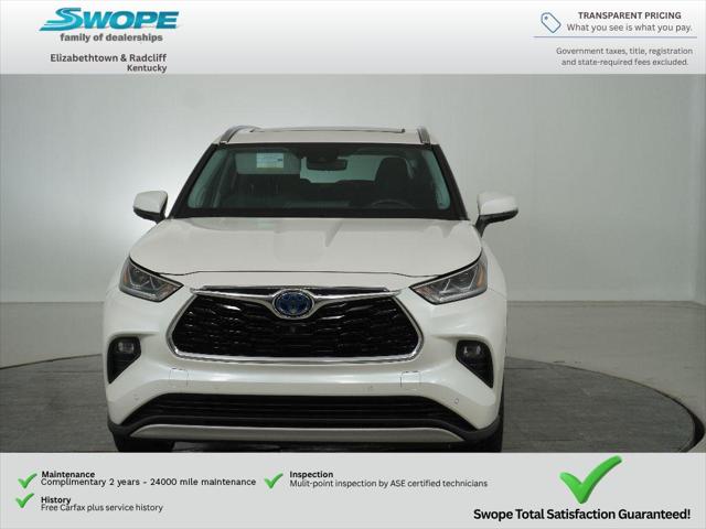 2021 Toyota Highlander Hybrid Platinum