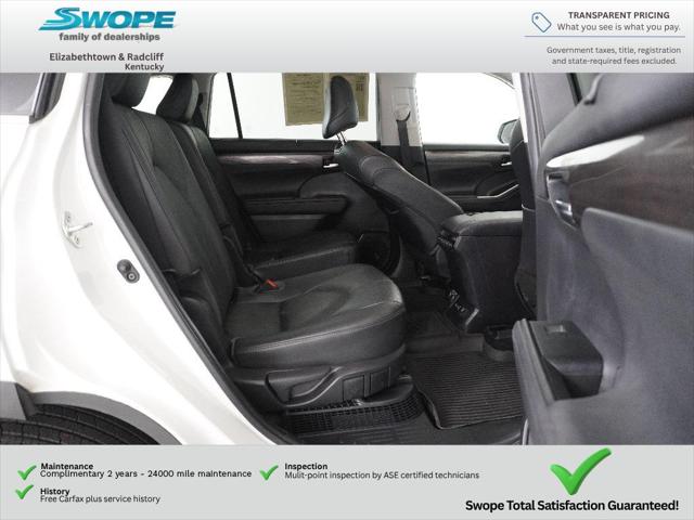 2021 Toyota Highlander Hybrid Platinum