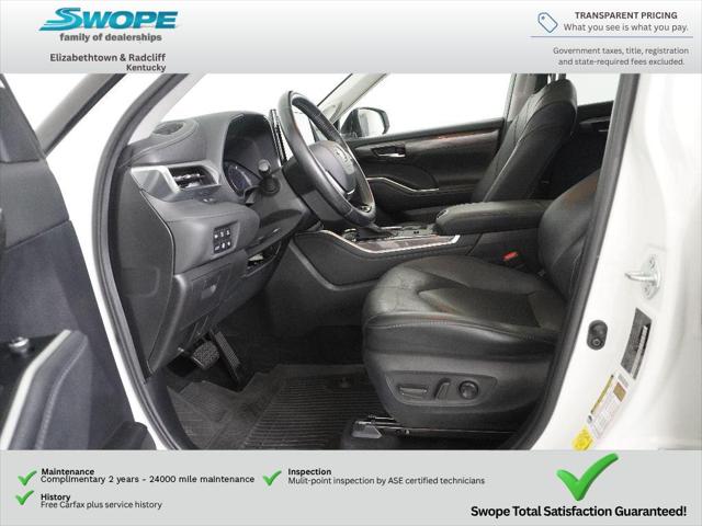 2021 Toyota Highlander Hybrid Platinum