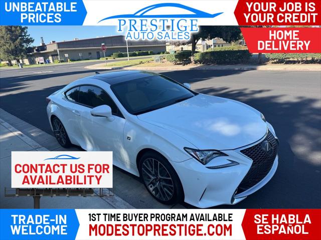 2017 Lexus RC 350 RC 350 COUPE 2D for sale in Modesto, CA