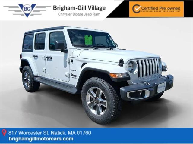 2022 Jeep Wrangler Unlimited Sahara 4x4 for sale in Natick, MA