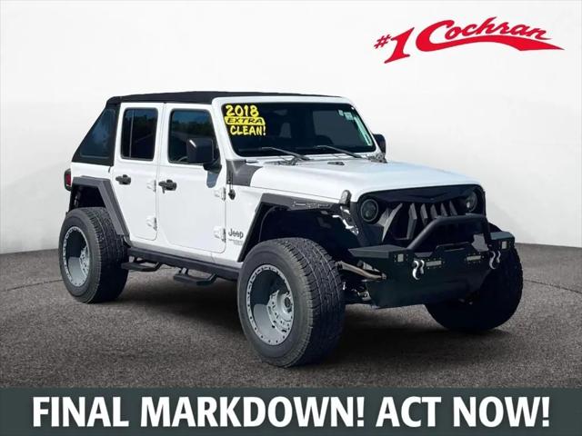 2018 Jeep Wrangler Unlimited Sport 4x4 for sale in Youngstown, OH