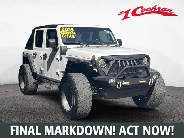 2018 Jeep Wrangler Unlimited Sport 4x4 for sale in Youngstown, OH