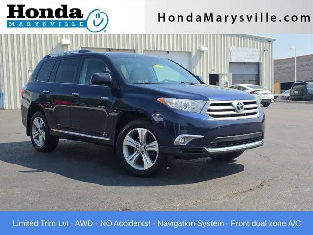 2013 Toyota Highlander Limited V6 for sale near Marysville, OH