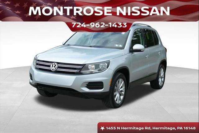 2017 Volkswagen Tiguan 2.0T Wolfsburg Edition for sale in Hermitage, PA
